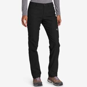 Eddie Bauer First Ascent Women's Guide Pro Fleece Lined Black Pant  Size 14